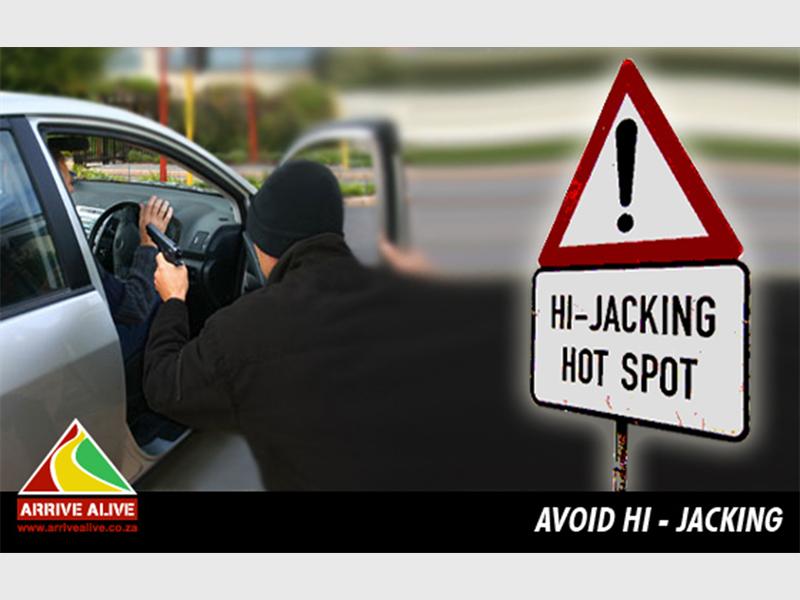 A car is hijacked every 32 minutes in South Africa SAPS